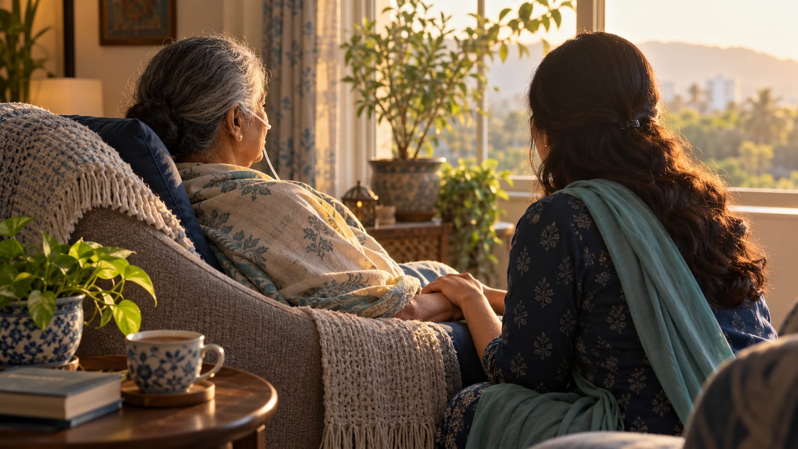 Palliative care in pulmonary fibrosis and COPD - living better with advanced lung disease